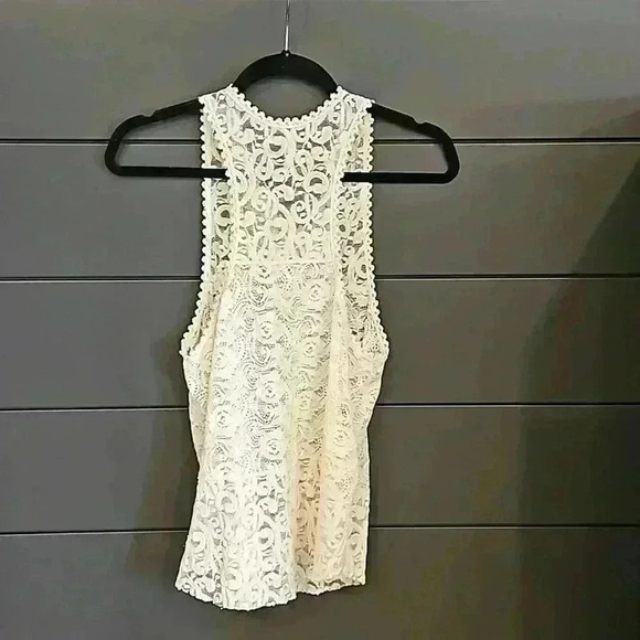 American  Eagle Flowly Lace Tank - Picture 5 of 6